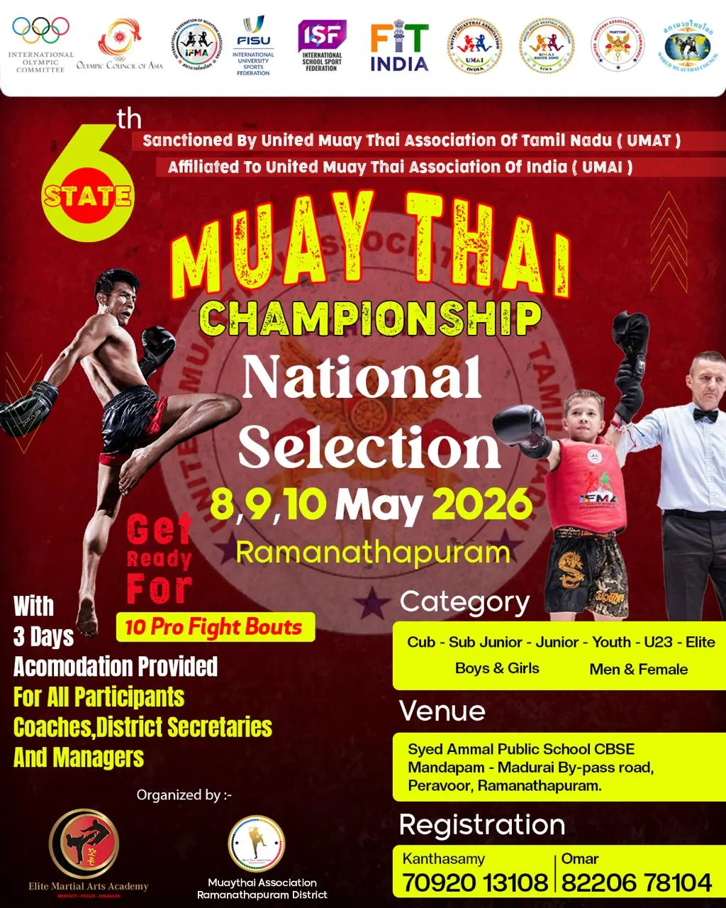 6th State Muay Thai Championship